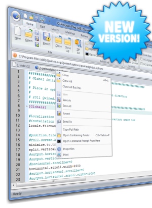 Qwined Technical Editor screenshot