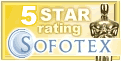 5 Star Award from Sofotex