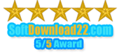 5 Stars from softdownload22.com