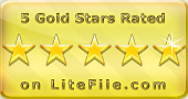 5 Stars from litefile.com