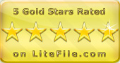 5 Stars from litefile.com