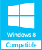 Compatible with Windows 8